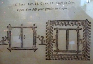 Croquis tiré d'un ouvrage du XVIIIème siècle.